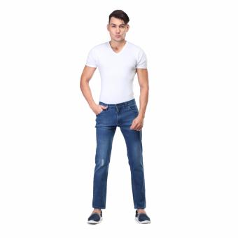 Inficlo Celana Jeans Pria/jeans best seller/celana pria/fashion pria SLXx134 Biru