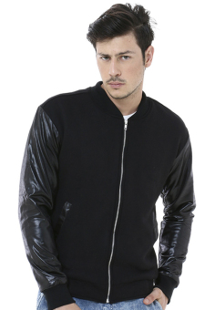 Jas Cowok Casual - Jaket Baseball Comby Sporty