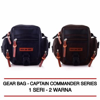 Gear Bag Tas Selempang Captain Commander Series ( 1 SERI - 2 WARNA )