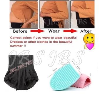 JBS Slim Pant Celana Korset - Munafie Celana Pelangsing Tubuh (All Size ) - Hitam - Pembersih Kuas Make Up Multi Colour