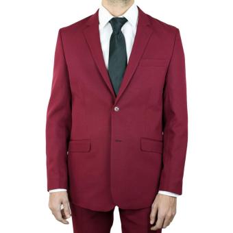 Gallery Fashion - Satu stell jas blazer pria two button ( merah ) slim fit terbaru dan terkeren | harga terjangkau - 70