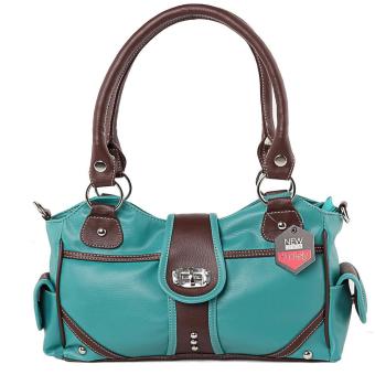 Jual Murah Tas Hand Bag / Selempang Wanita Blackkelly - Lpz 476 | Warna : Coklat Biru | Bahan : Unique
