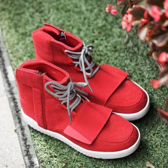 Man High help Sport Kanye 3 generation Coconut Fashion shoes,Red - intl
