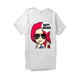 A.D.A T-shirt Chibi Avatar Girl Holiday