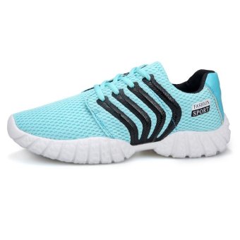 2017 Spring Mesh Running Walking Shoes Men Sports Running Sneakers Summer Gym Light Jogging Shoe Sneakers Outdoor Breathable Comfortable Fashion Men Sneakers(blue) - intl