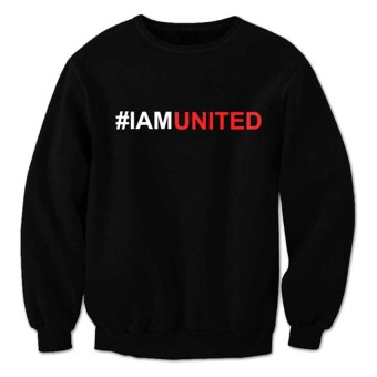 IndoClothing Sweater I AM UNITED - Hitam  