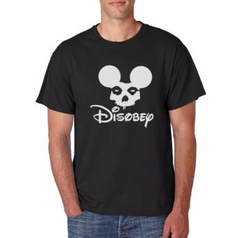 IndoClothing T-Shirt Disobey Mickey Mouse - Hitam  