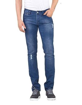 Inficlo SLX 134 Celana Jeans Casual Pria - Jeans Strech - Menarik (Biru)  