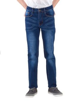 Inficlo SWY 417 Celana Jeans Casual Pria - Jeans Strech - Bagus (Biru)  