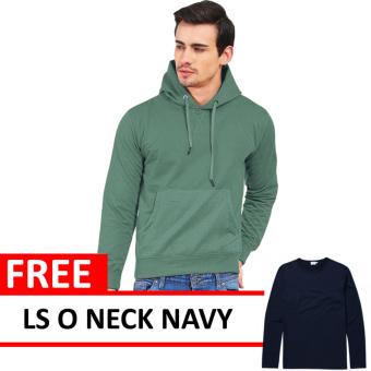 Jacket Oblong Pullover Hoodie Tosca Free LS O Neck Navy  