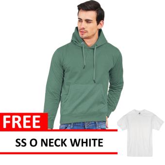 Jacket Oblong Pullover Hoodie Tosca Free SS O Neck White  