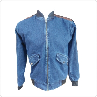 Jaket Bomber Jeans Pria  