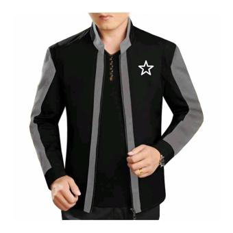 Jaket Star - Hitam Abu Winkin  