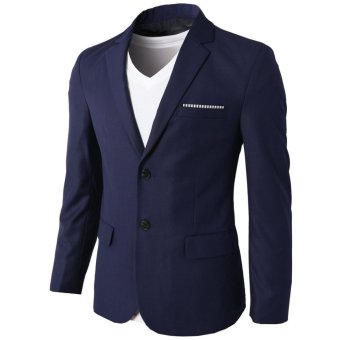 Jas Pria - Office Suit Fashion Korea Blazer Slimfit  