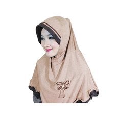 Java Seven - Kerudung Muslimah Wanita- HDN 866 | CREAM  