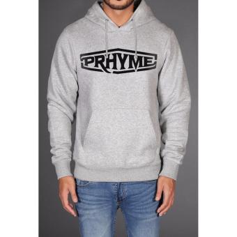 JersiClothing Hip Hop Hoodie Prhyme - Abu-Abu  