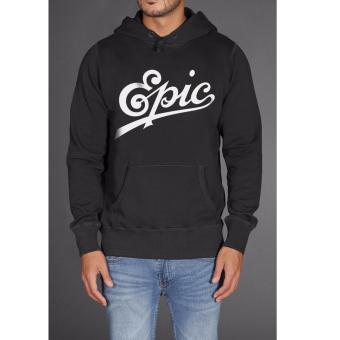 JersiClothing Hoodie Hip Hop Epic - Hitam  