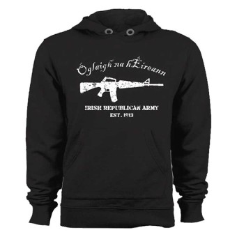 JersiClothing Hoodie Irish Republican Army - Hitam  