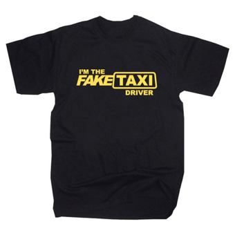 JersiClothing T-Shirt Fake Taxi Driver - Hitam  