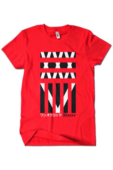 JersiClothing T-Shirt One Ok Rock - Merah  