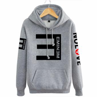 JersiClothing Unisex Hoodie Eminem - Abu-Abu  