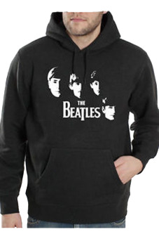 JersiClothing Unisex Hoodie The Beatles - Hitam  