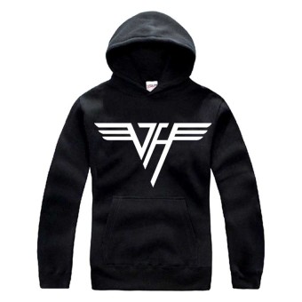 JersiClothing Unisex Hoodie Van Halen - Hitam  