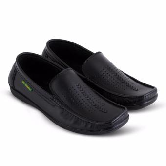 JK collection Sepatu kulit pria formal 0301 – Hitam  