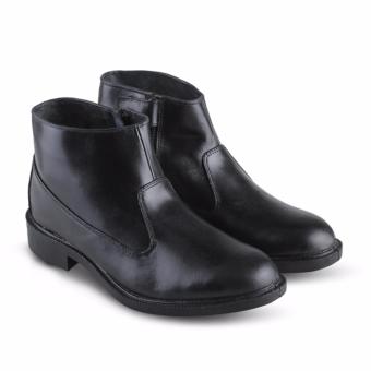 JK collection Sepatu kulit pria formal PDH 0403 – Hitam  