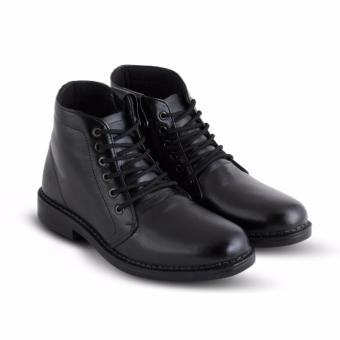 JK collection Sepatu kulit pria formal PDH 4503– Hitam  