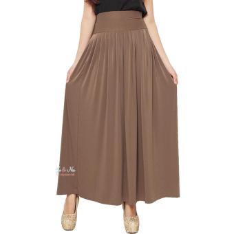 JO & NIC Pleated Flare Maxi Skirt - Rok Hijab - Fit to Big Size – Milo  