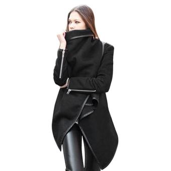 Jo.In Womens Winter Woolen Overcoat Fashion Trench Woolen Coat - intl  