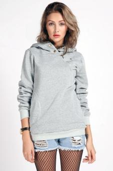 Jo.In Fashion Korean Casual Sport Sweater Coat Pullover Hood Girls Hoodies Sweatshirt - intl  