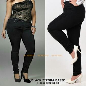 Kalimasyada Zipora Jumbo Black Jeans  