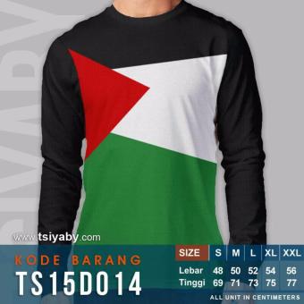 Kaos Muslim Bendera Palestina  