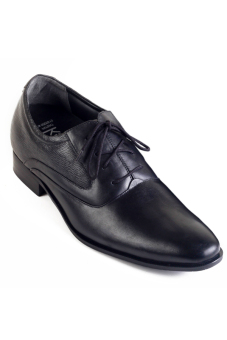 Keeve Shoes Peninggi Badan Formal 047 - Hitam  