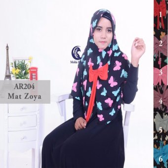Kerudung Hijab Jilbab Instan Mat Zoya Syari AR204  