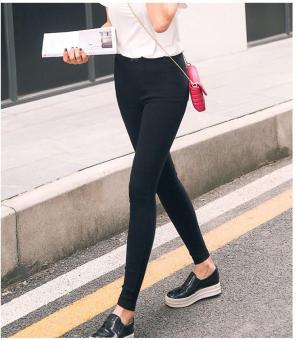 Korean Style Women’s Elastic Highwaist Pants - intl  