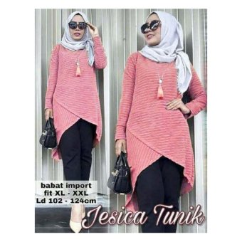 kyoko fashion tunics jesica -(pink)  