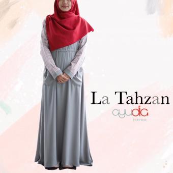 La Tahzan Shadow AYUDIA abaya/ maxi dress / gamis wanita busui friendly  