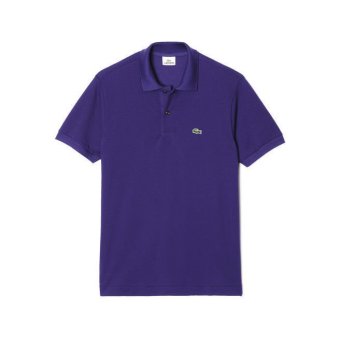 Lacoste Men's Classic Pique L.12.12 Original Fit Polo Shirt Purple - Intl  