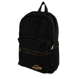 lomberg denim blaxx tas backpack hitam lazada indonesia lomberg denim blaxx tas backpack hitam lazada indonesia