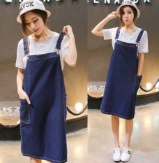 ... Dimana Beli 168 Collection Dress Celine Overall Jeans Biru Tua Di Source Overall Dress Jeans Jumbo