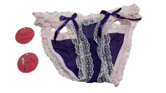 Love Secret-Sexy Renda Panties 2095-1 Purple Pink  