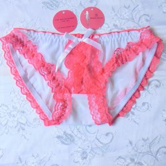 Love Secret-Sexy Renda Puring Panties 2141-8 White and Lace Watermelon  