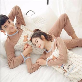 Lovers pajamas(496 brown) - intl  