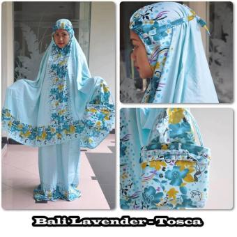 Madeena Mukena Rayon Bali Lavender Tosca  