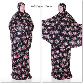 Madeena Mukena Rayon Bali Zayna Hitam  