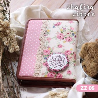 Madina Quran Zhafira Zipper ZZ05 Dusty Pink  