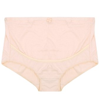 Maternity Cotton High Waist Panties (Skin Color)  